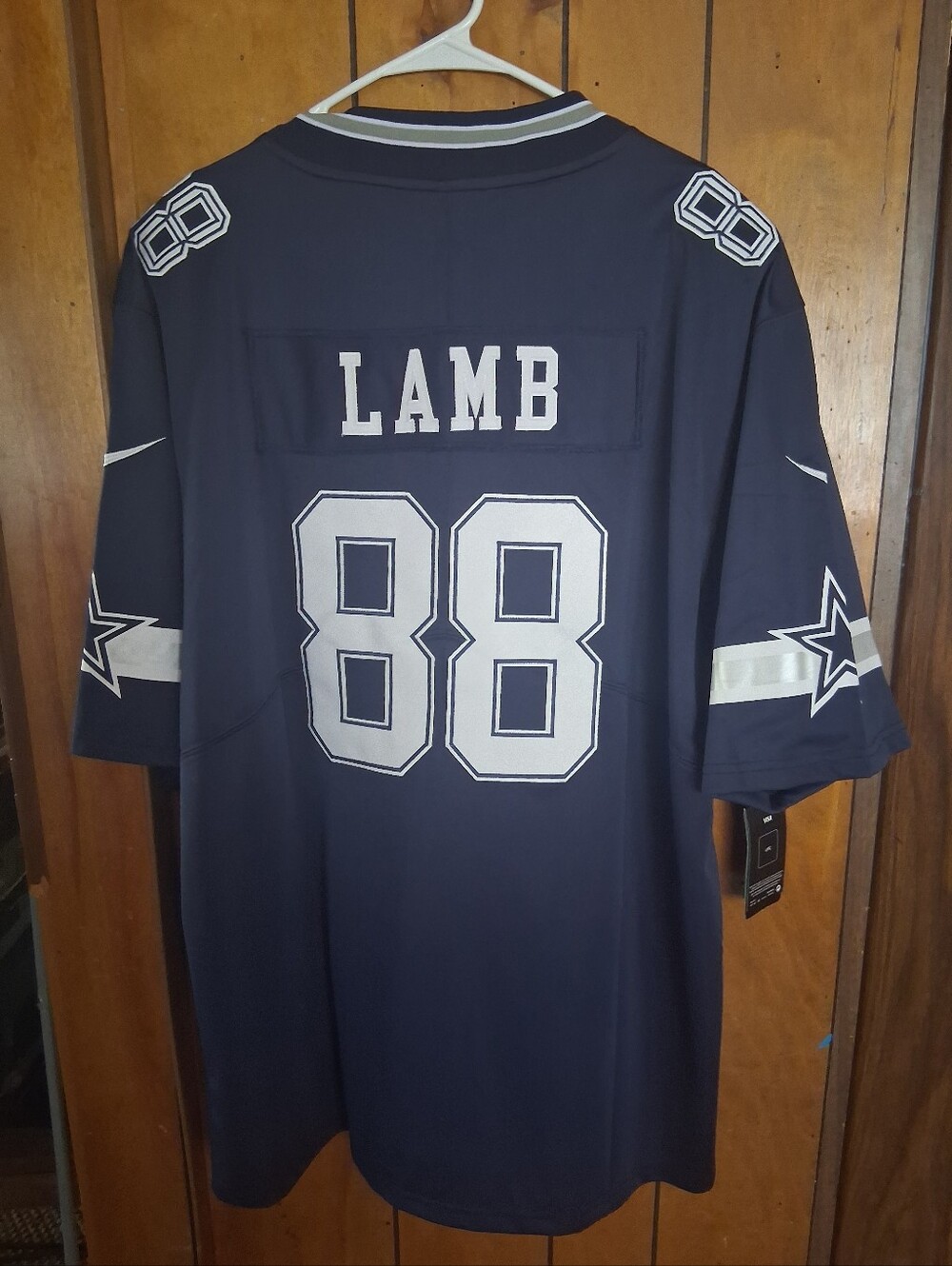Mystery Sports Card With CD Lamb Dallas Cowboys XXL Jersey
